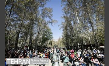 اجرای گروه موسیقی فانوس در باغ فردوس 9