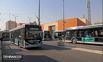 به وقت خدمت؛ ایستگاه شارژ اتوبوس برقی «قورخانه» 23