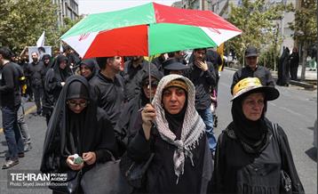 دسته عزاداران دانشگاه تهران در تاسوعای حسینی 6