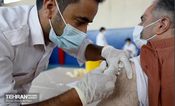 تزریق واکسن کرونا در سازمان پسماند 9