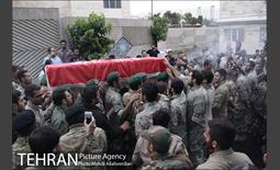 مراسم وداع با پیکر مطهر شهید حاج محمد ناظری 7