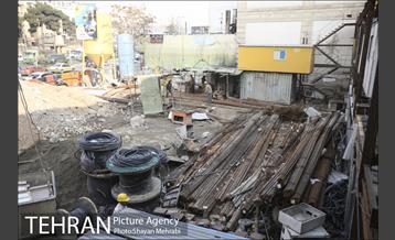 بازدید مهندس امام از مراحل آماده سازی ایستگاه اقدسیه 14