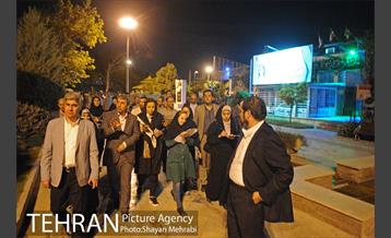 شبگردی اصحاب رسانه به میزبانی منطقه 9 35