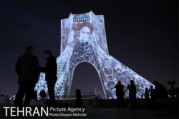 ویدئومپینگ و نور افشانی میدان آزادی به مناسب سالروز پیروزی انقلاب اسلامی 10