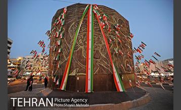 خیابان های تهران در آستانه چهلمین سالگرد انقلاب اسلامی 22