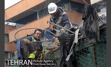 ششمین روز آواربرداری ساختمان پلاسکو -2 17