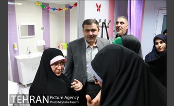 افتتاح اتاق مادر و کودک درایستگاه مترو بهارستان 7