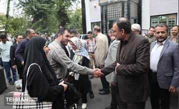 مراسم بدرقه کاروان اعزامی کارکنان شهرداری تهران به عتبات عالیات 8