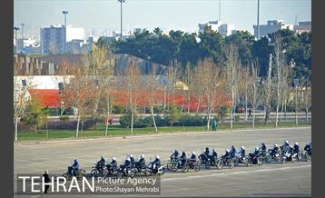 پیشواز نیروهای شهربان و حریم بان از نوروز با حضور شهردار تهران 47