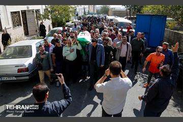 تشییع پیکر جانباز شهید سردار محمدحسین منصوری 21