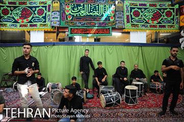 حرکت نمادین کاروان اُسرای کربلا در ده ونک 36