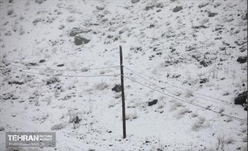 بارش برف زمستانی در تهران 6