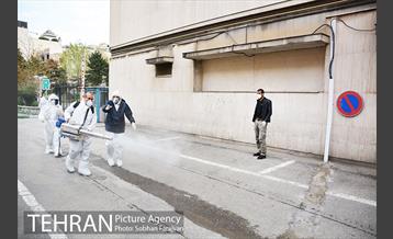 ضدعفونی بیمارستان های امام خمینی(ره) و طالقانی 12