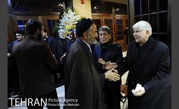 مراسم ختم حاجیه خانم طیبه هاشمی بهرمانی(همشیره هاشمی رفسنجانی) 20