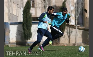 اخرین تمرین تیم فوتبال استقلال تهران در سال 95