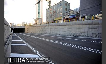 زیرگذر استاد معین قبل از افتتاح 12