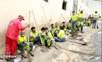 گل روبی و عملیات جست و جوی مفقودین سیل منطقه کن