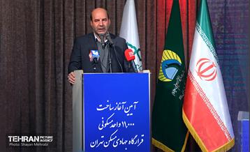 مراسم آغاز عملیات ساخت 11 هزار واحد مسکونی قرارگاه جهادی مسکن 12