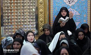 احیای شب بیست‌ویکم ماه رمضان امامزاده پنج تن لویزان 65