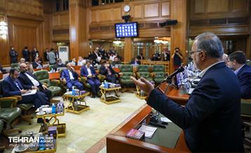 جلسه شورای شهر با حضور علیرضا زاکانی 8