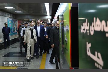 افتتاح بزرگ‌ترین پایانه زیرزمینی قطارهای شهری در کشور