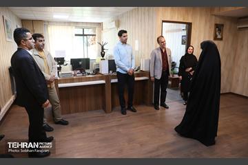 بازدید عضو شورای شهر از مرکز ارتباطات شهرداری تهران 2