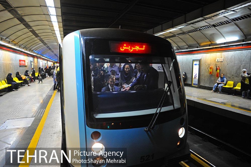 بازدید شهردار بلگراد از مترو خط یک 14