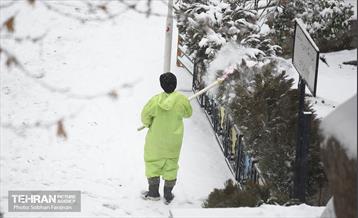 روز برفی تهران 26