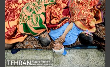 شب های گرم زمستانی گرمخانه خاوران 9