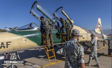 تمرین رژه نیروی هوایی ارتش 58