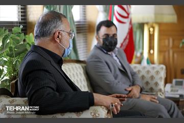 دیدار شهردار تهران با وزیر ارتباطات و فناوری اطلاعات 7