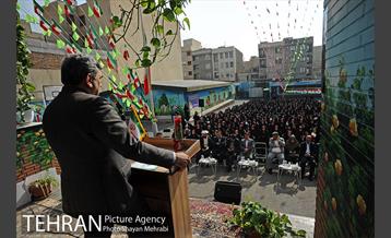 آیین برگزاری انتخابات شهردار مدرسه با حضور شهردار تهران 25