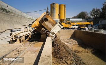 به وقت خدمت؛ احداث تونل هدایت آب‌های سطحی 2