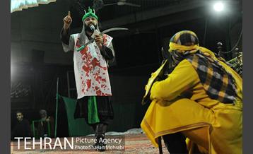 تعزیه خوانی در تکیه دو شهید دولت آباد 55