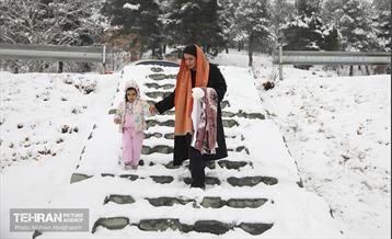 روز برفی تهران - 2 14