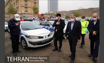 مانور عملیات برف روبی شهرداری منطقه شش 8