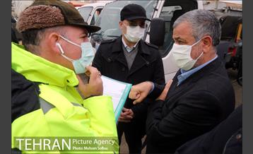 مانور عملیات برف روبی شهرداری منطقه شش 3