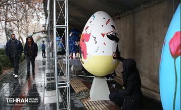 جشنواره تخم مرغ رنگی در بوستان ملت 13