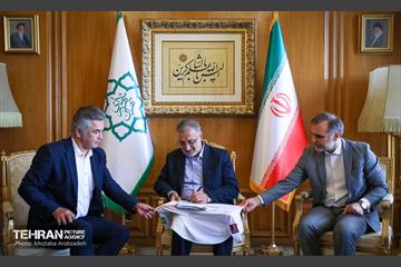 دیدار سرپرست فدراسیون فوتبال با شهردار تهران 9
