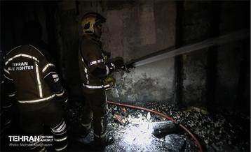 آتش‌سوزی در بیمارستان گاندی تهران 25