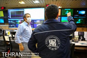 جلسه اضطراری سازمان مدیریت بحران شهر تهران جهت زلزله دماوند 19