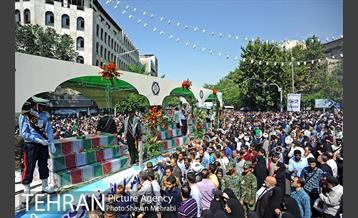 مراسم تشییع پیکرهای مطهر ۱۵۰ شهید تازه‌ تفحص‌ شده دفاع مقدس 15