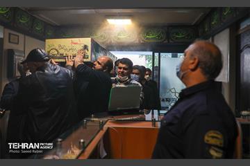 مراسم وداع با شهید سید مرتضی رضا قدیری در حراست شهرداری 25