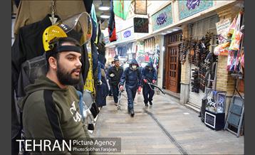 ضدعفونی معابر سطح شهر  34