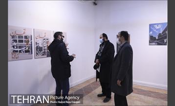 بازدید مدیران شهری و اعضای شورای شهر تهران از نمایشگاه تهران از منظر هنرمندان-4