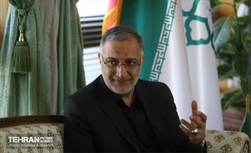 دیدار آیت‌الله اراکی با شهردار تهران