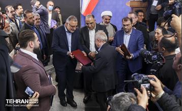 آیین افتتاح ایستگاه مترو مریم مقدس 4