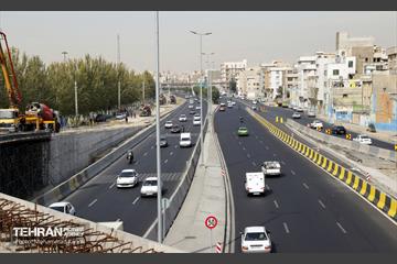 بازدید شهردار منطقه 16 از غیر همسطح شهید نواب صفوی 2