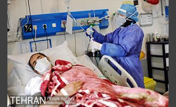 بخش بیماران کرونایی بیمارستان بوعلی 9