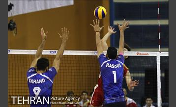 پیروزی قاطعانه تیم والیبال زیر 23 سال ایران مقابل چین 8